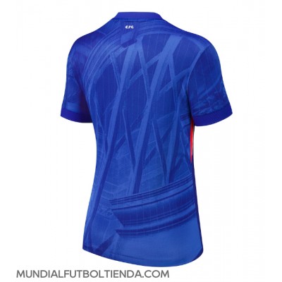 Camiseta Chelsea Primera Equipación Replica 2025-26 para mujer mangas cortas Camiseta Chelsea Primera Equipación Replica 2025-26 para mujer mangas cortas